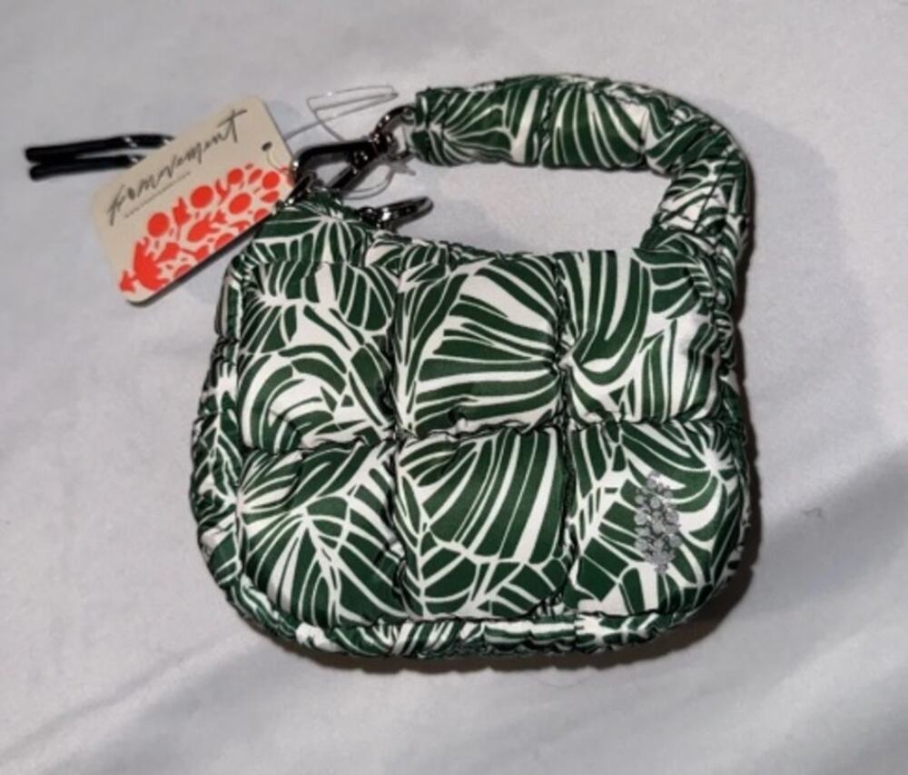 NWOT FP Movement Quilted Micro Pouch | Palm | OS